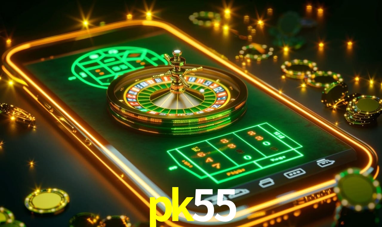 App pk55 no celular